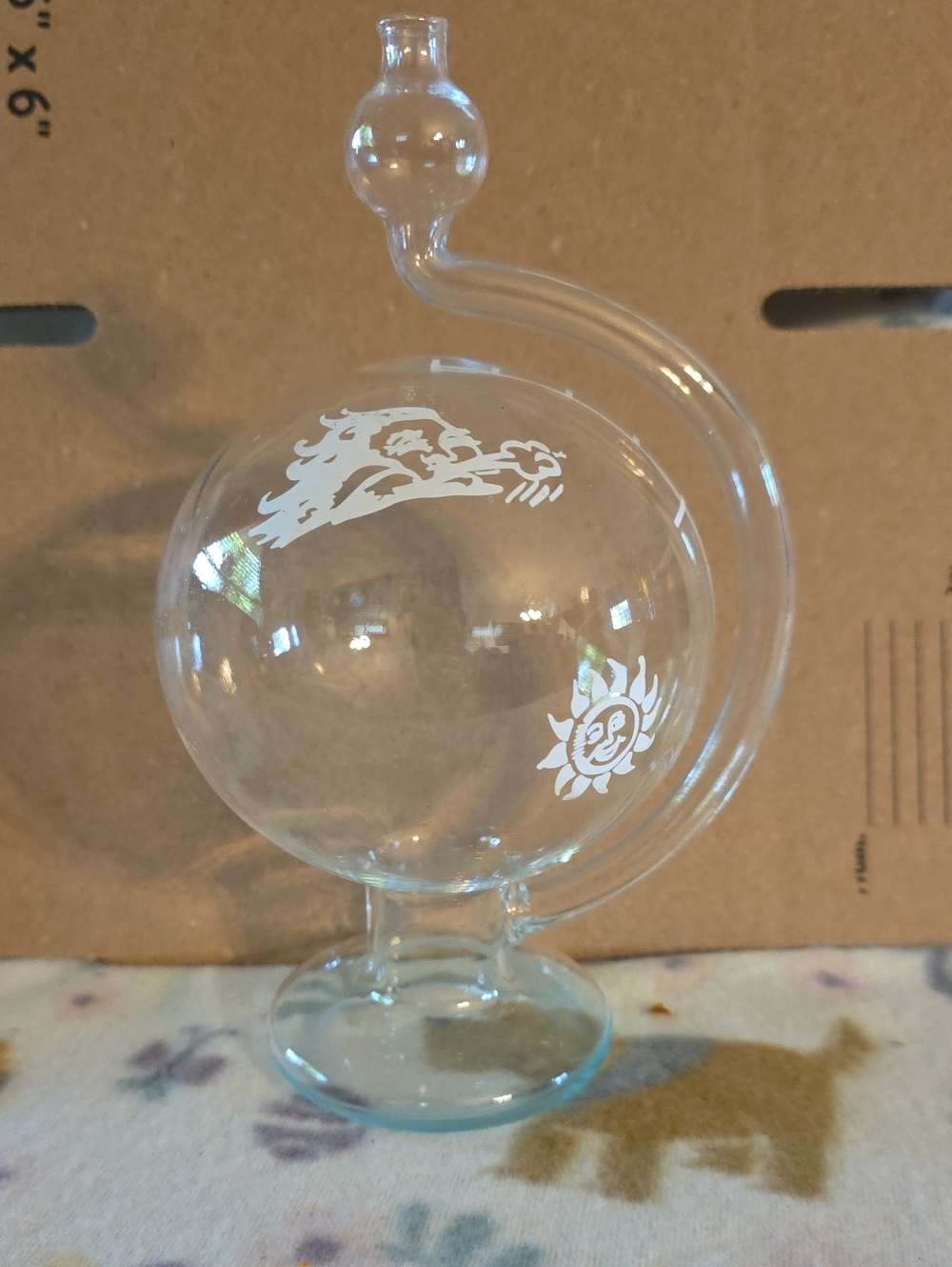 Goethe barometer or weather globe